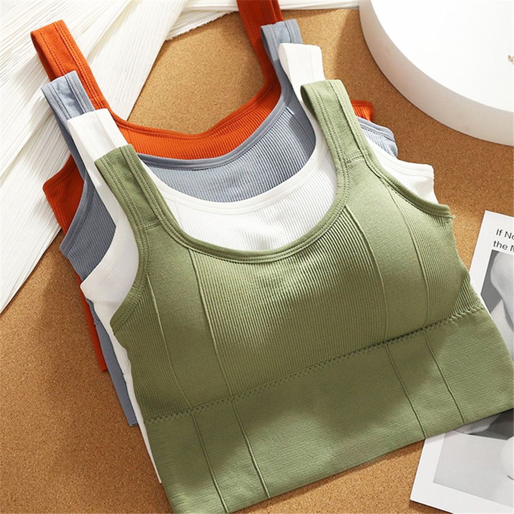Sports Bra High Impact - Atmungsaktiver Sport-BH Anti-Schweiß-Fitness-Top Frauen nahtloser Yoga-BH