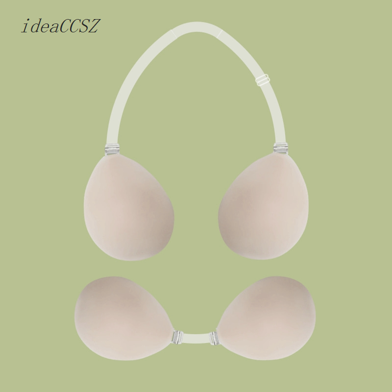 Silicone Bra Adhesive - Klebrige selbstklebende BHs, Ultra-Cups für Frauen,